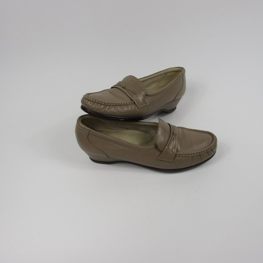 Sas Tripad Comfort Slip-On Wedge Loafers Womens Sz10